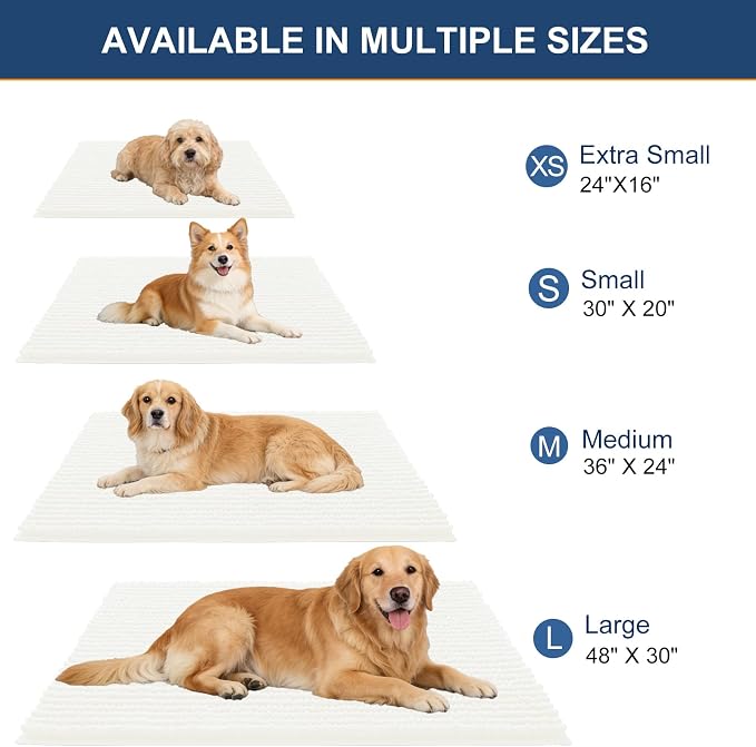 OLANLY Dog Door Mat for Muddy Paws 36x24, Ultra Absorbent Chenille Mud Doormat - Image 2