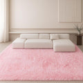 6x9 Rugs for Living Room, Cute Pink Rug for Bedroom, Plush Fluffy Carpet by Mtandyx