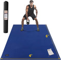 CAMBIVO Large Exercise Mat for Home Workout, Shoe-Friendly, Non-Slip Gym Mat by CAMBIVO