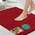 GORILLA GRIP Bath Rug Mat 30x20, Thick Soft Absorbent Chenille, Quick Dry by Unknown