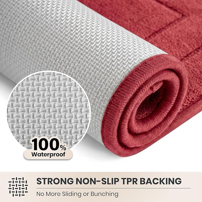 PURRUGS Dirt Trapping Door Mat 24" x 59", Non-Slip/Skid Machine Washable - Image 5