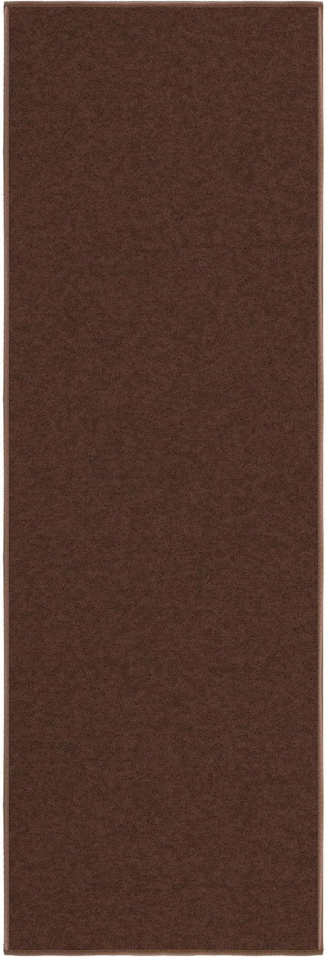 Ottomanson Hallway Runner Rug 20" x 53" Non Slip Solid Area Rugs Easy to Clean - Image 6