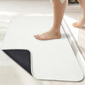 Bosap Bath Mat, Ultra Thin Bathroom Rugs, Rubber Bath Mats by BosapDirect