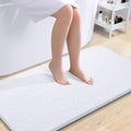 OLANLY Bathroom Runner Rugs 44x24, Extra Soft Absorbent Chenille Bath Rugs by OLANLY
