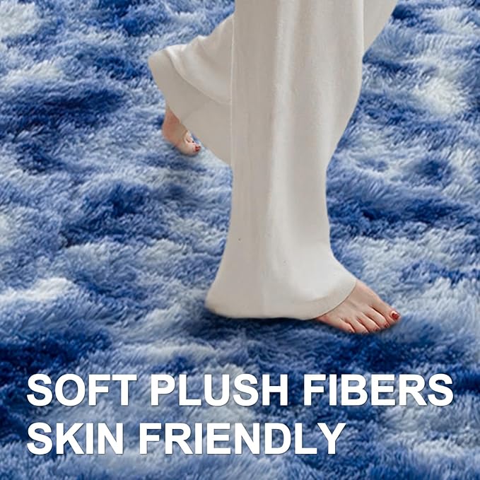 10x14 Ft Extra Large Shag Rugs for Living Room, Ultra Soft Fluffy Furry Area - Image 5
