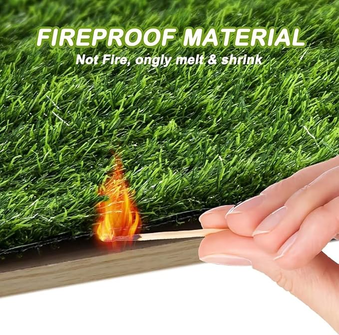 CooZero Artificial Grass, 47.3"x31.5" Professional Dog Grass Mat, Potty - Image 5