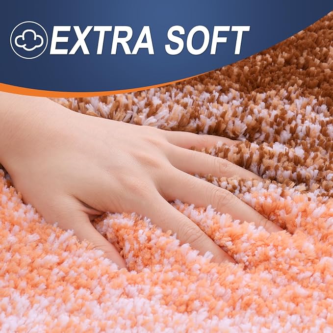 OLANLY Large Bathroom Rugs Mat 50x30, Extra Soft Absorbent Microfiber Bath Rugs - Image 2
