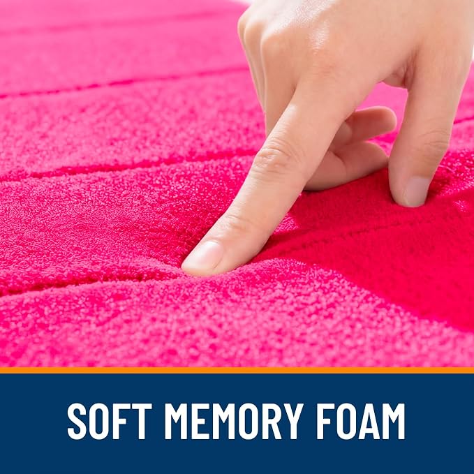 OLANLY Memory Foam Long Bathroom Rugs Runner 44x20, Super Soft Absorbent Bath - Image 5