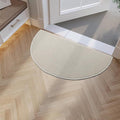 Half Circle Dirt Trapping Door Mat 36x18, 3D Scarping Surface Doormat by Unknown