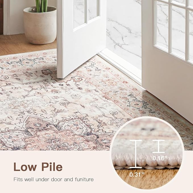 Lofus 3x5 Area Rugs for Living Room, Washable Area Rug, Rugs for Bedroom - Image 5