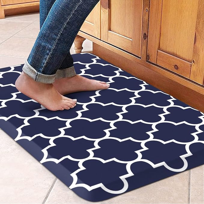 WISELIFE Kitchen Runner Rugs Anti-Fatigue mats, 17.3"x 28", Non Slip Waterproof by WiseLife
