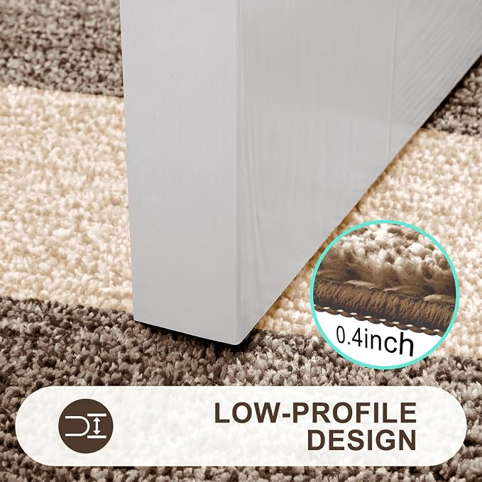 Kitinjoy Indoor Outdoor Door Mat, 40x32 Non-Slip Absorbent Dirt Trapper - Image 4