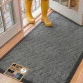GORILLA GRIP 100% Waterproof All-Season WeatherMAX Doormat, US Designed Natural by Unknown