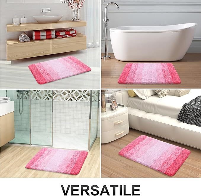 OLANLY Large Bathroom Rugs Mat 50x30, Extra Soft Absorbent Microfiber Bath Rugs - Image 6