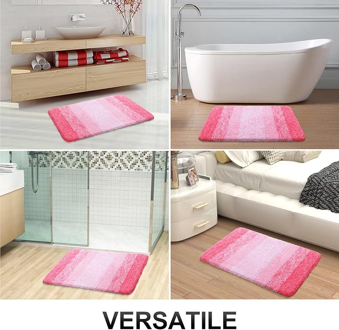 OLANLY Bathroom Runner Rugs Mat 59x24, Extra Soft Absorbent Microfiber Bath Rugs - Image 6