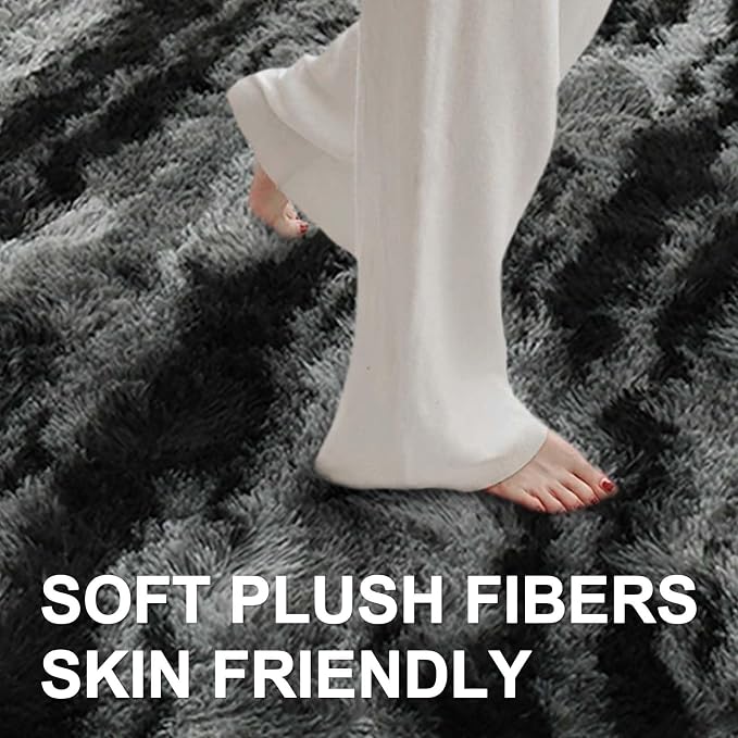 9x12 Ft Extra Large Shag Rugs for Living Room, Ultra Soft Fluffy Furry Area - Image 4