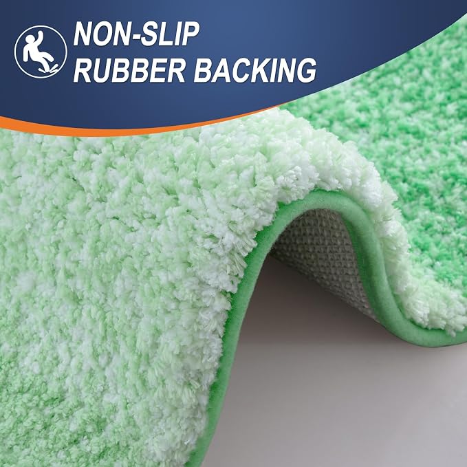 OLANLY Large Bathroom Rugs Mat 54x24, Extra Soft Absorbent Microfiber Bath Rugs - Image 4