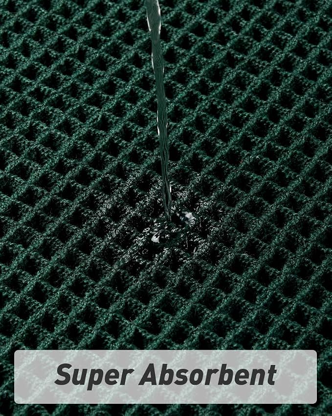 Upgraded Waffle Runner Rug, Super Absorbent Non Slip Bath Mats - Image 2