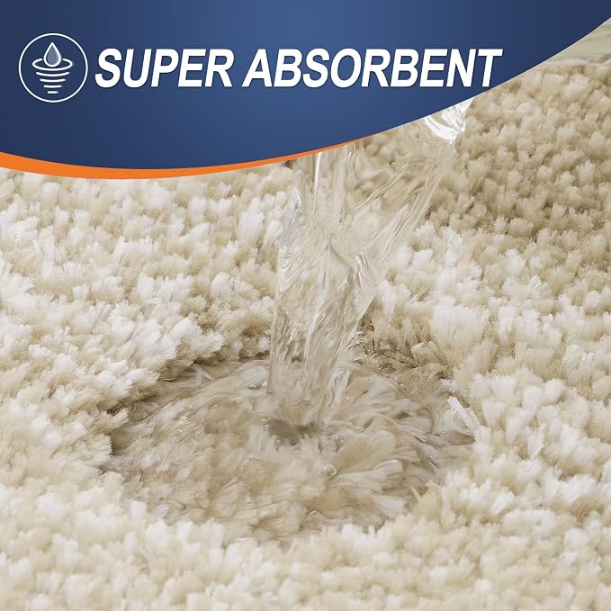 OLANLY Bathroom Runner Rugs Mat 59x20, Extra Soft Absorbent Microfiber Bath Rugs - Image 3