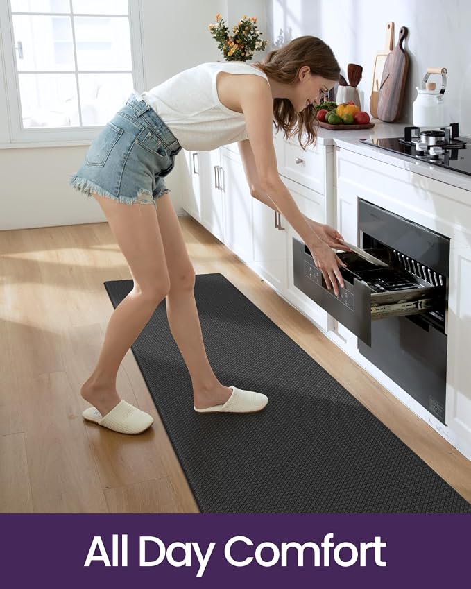 DEXI Kitchen Floor Mats Cushioned Anti Fatigue, 17x29+17x59, Standing Runner - Image 3