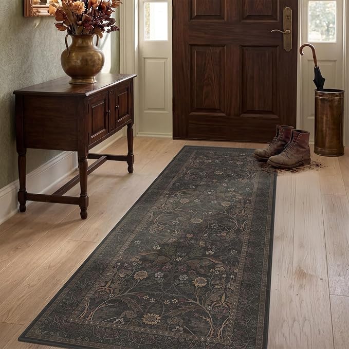 2x5 Small Runner Rug for Kitchen by Evyhood