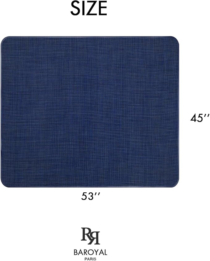 BARoyal Office Chair Mat for Hardwood Floor Under Desk Computer Rolling Chair - Image 6