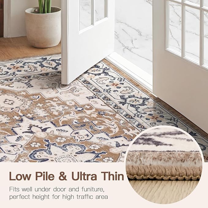 Lofus 7x10 Area Rugs for Living Room, Washable Area Rug, Rugs for Bedroom - Image 6