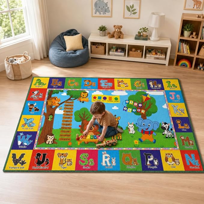 Upgrade Ultra Non Slip ABC Rugs - Image 8