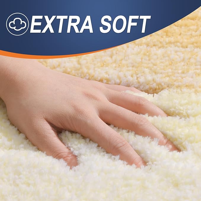 OLANLY Large Bathroom Rugs Mat 40x24, Extra Soft Absorbent Microfiber Bath Rug - Image 3