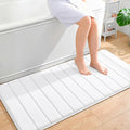 OLANLY Memory Foam Long Bathroom Rugs Runner 47x24, Super Soft Absorbent Bath by OLANLY