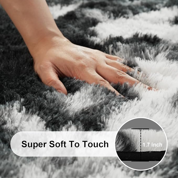 Area Rugs 9x12 Living Room, Large Fluffy Rugs - Image 2