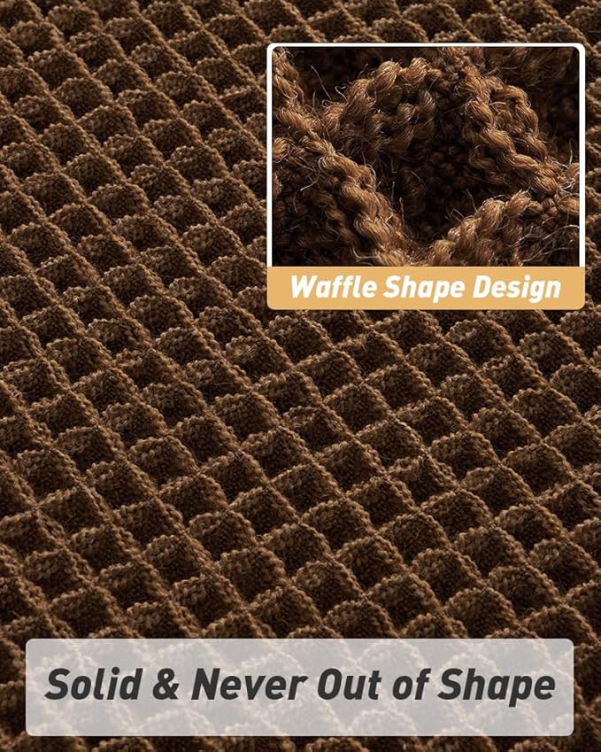 AMOAMI Upgraded Waffle Bath Mat, Super Absorbent Non Slip Bath Mats - Image 5
