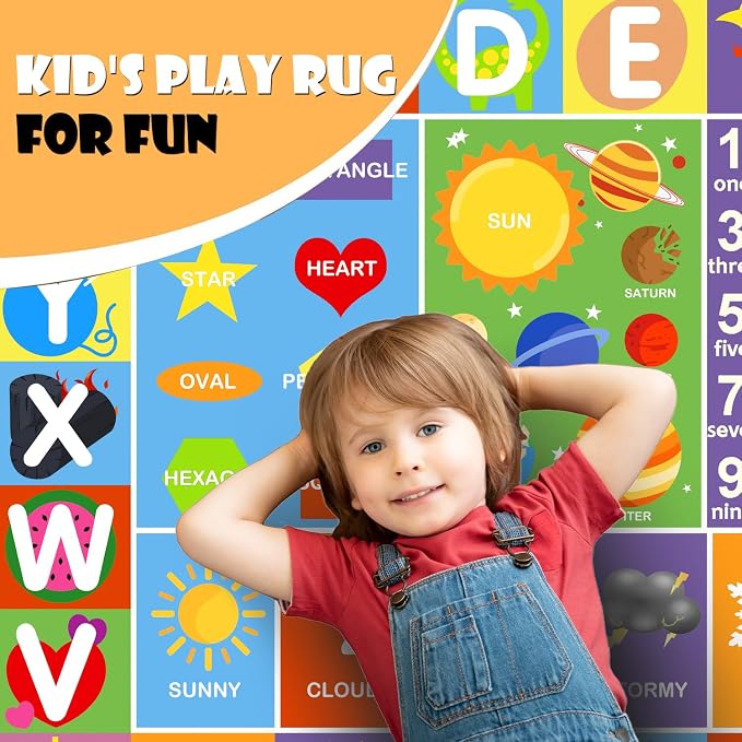 Alphabet Rug for Kids - Image 3