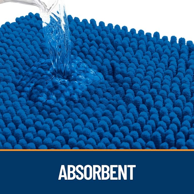 OLANLY Dog Door Mat for Muddy Paws 47x20, Absorbs Moisture and Dirt, Absorbent - Image 3