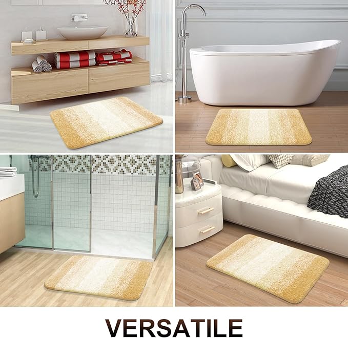 OLANLY Large Bathroom Rugs Mat 40x24, Extra Soft Absorbent Microfiber Bath Rug - Image 7