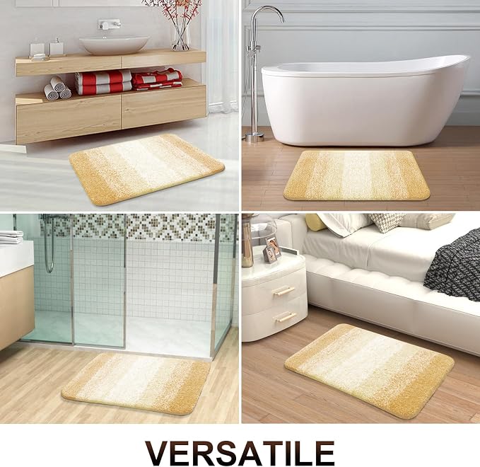 OLANLY Bathroom Runner Rugs Mat 47x20, Extra Soft Absorbent Microfiber Bath Rug - Image 7