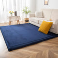 MAXYOYO Coral Velvet Area Rug, Thick Japanese Tatami Mat Living Room Carpet by MAXYOYO