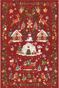 Christmas Runner Rug 2x5 for Hallway by HYHAOYUNLAI