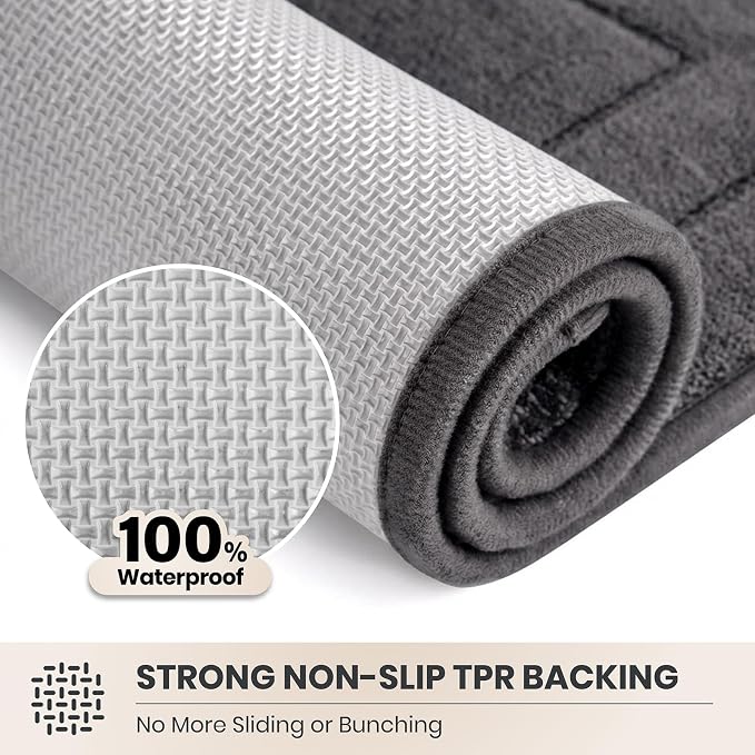 PURRUGS Dirt Trapping Door Mat 32" x 70", Non-Slip/Skid Machine Washable - Image 5