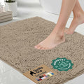 GORILLA GRIP Bath Rug Mat 70x24, Thick Absorbent Chenille, Quick Dry Microfiber by Unknown