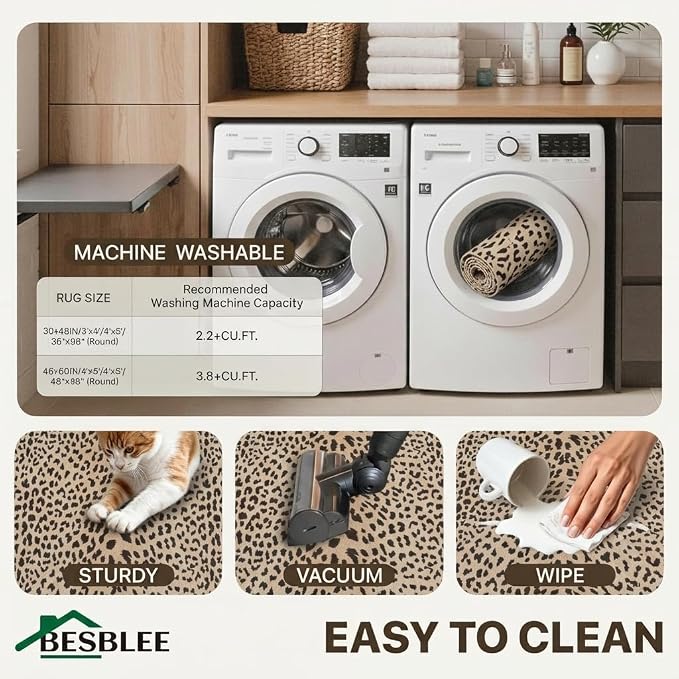 36"x48" Office Chair Mat for Hardwood Tile Floor, Under Desk Carpet Protector - Image 5