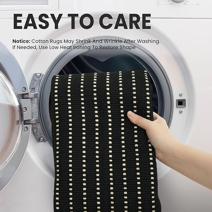 EARTHALL Washable Runner Rug 2x6 Ft Non Slip Runners - Image 3