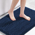 H.VERSAILTEX Navy Bath Mat, Bathroom Rug 36 x 24 Non Slip Bath Mats by HVERSAILTEX