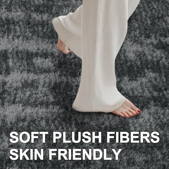 9x12 Ft Extra Large Shag Rugs for Living Room, Ultra Soft Fluffy Furry Area - Image 4
