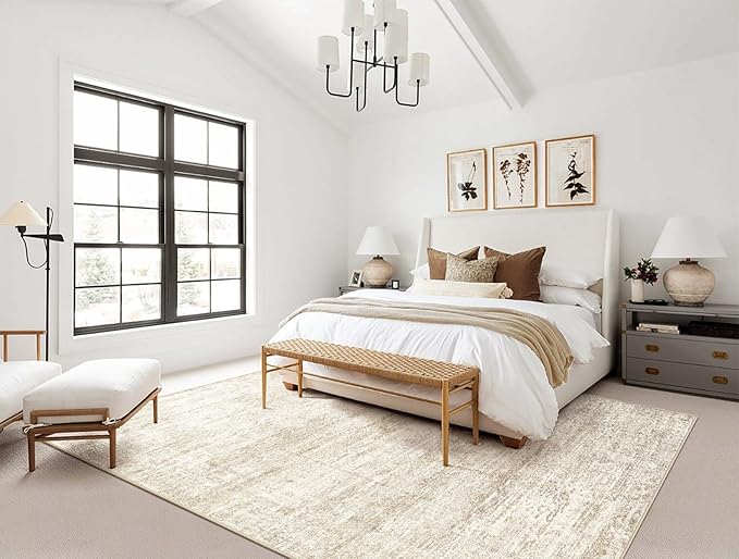 UERMEI 5x8 Washable Area Rug - Image 4