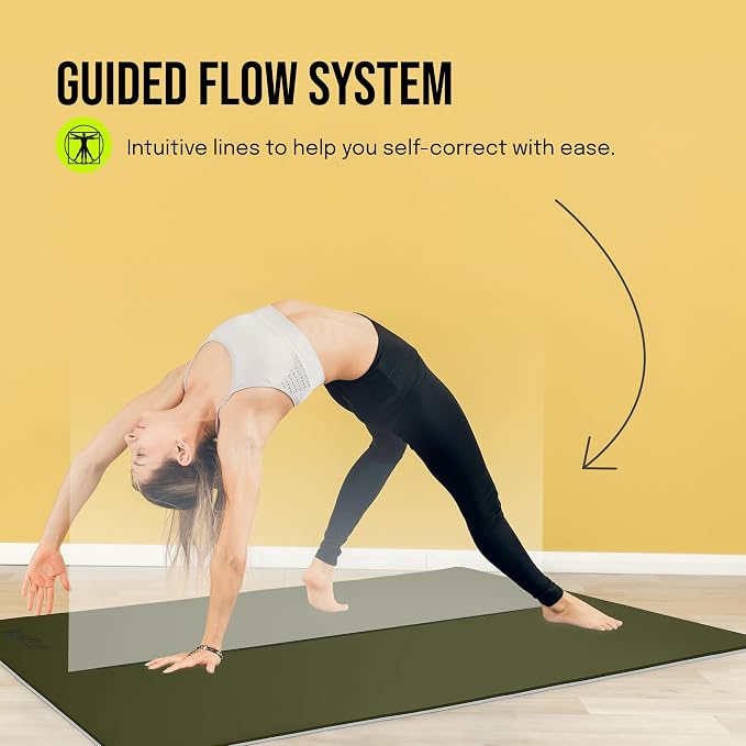 Gogokiwi Extra Wide Yoga Mat for Men Women Non Slip Fitness & Exercise Mat - Image 6