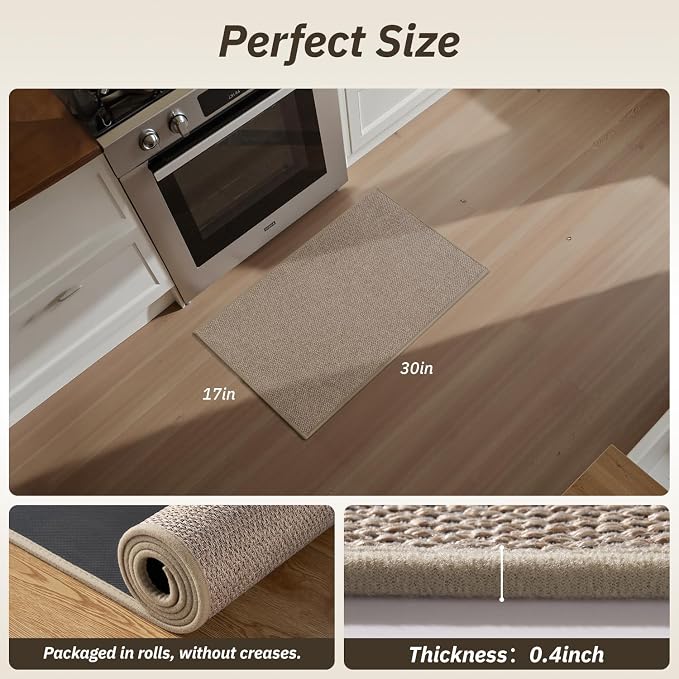 RESARE Kitchen Mats, Non Slip Kitchen Mats - Image 4