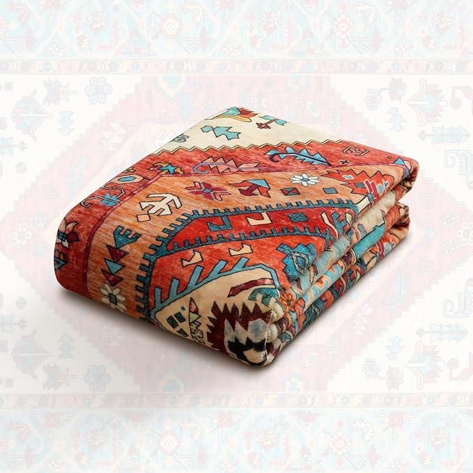 SERISSA Boho Area Rugs for Entryway, 3x4 Washable Non-Slip Kitchen Rug - Image 7