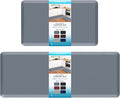 HappyTrends 2 PCS Kitchen Mat Cushioned Anti-Fatigue Floor Mat, Heavy Duty by HappyTrends