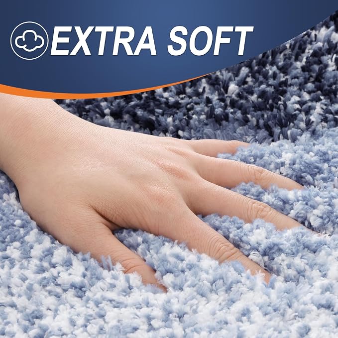 OLANLY Large Bathroom Rugs Mat 40x24, Extra Soft Absorbent Microfiber Bath Rugs - Image 3